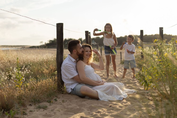 photographe Grossesse vendée la roche sur yon